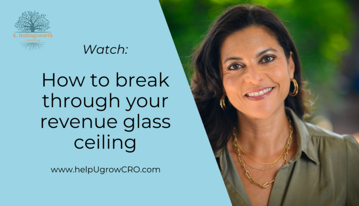 break through your revenue glass ceiling