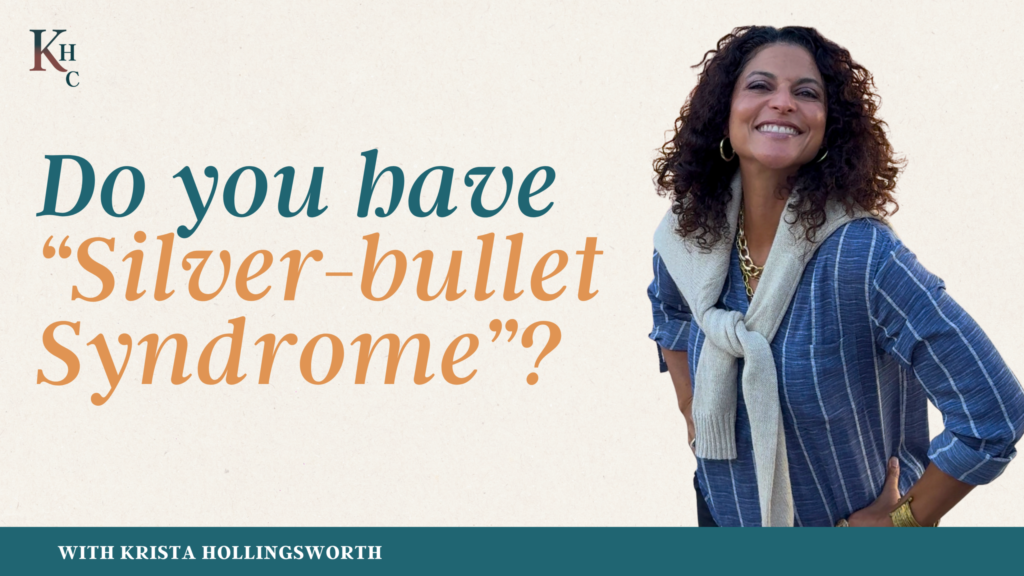 Do you have “Silver-bullet Syndrome or SBS?
