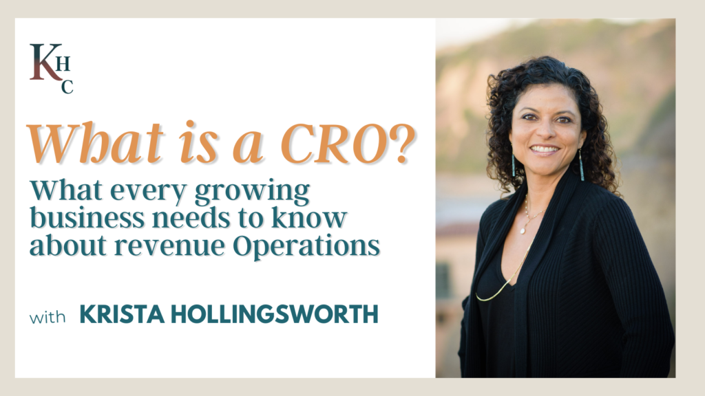 What is a CRO (Chief Revenue Officer)?